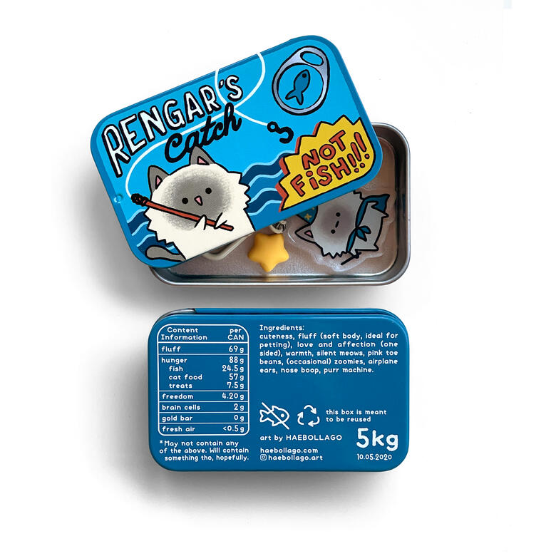 Keychain - Tin Can